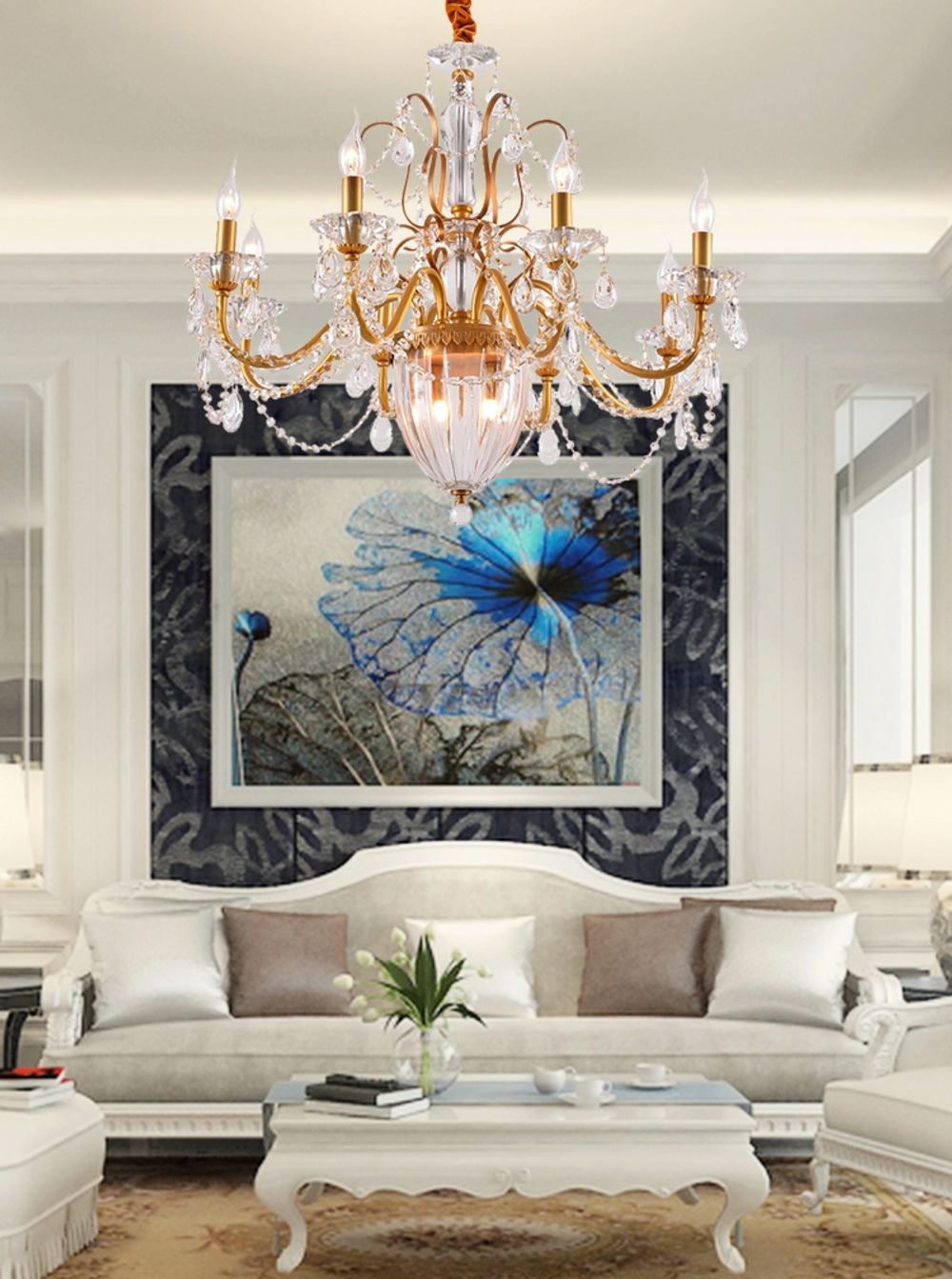 Люстра MD10357-11A gold