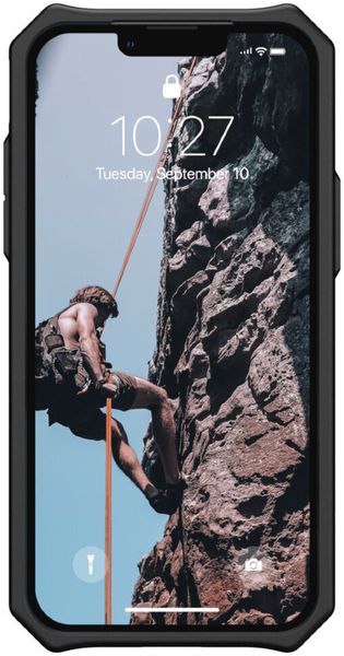 Чехол Uag Monarch для iPhone 13 mini 5.4" темно-синий (Mallard) 113141115555