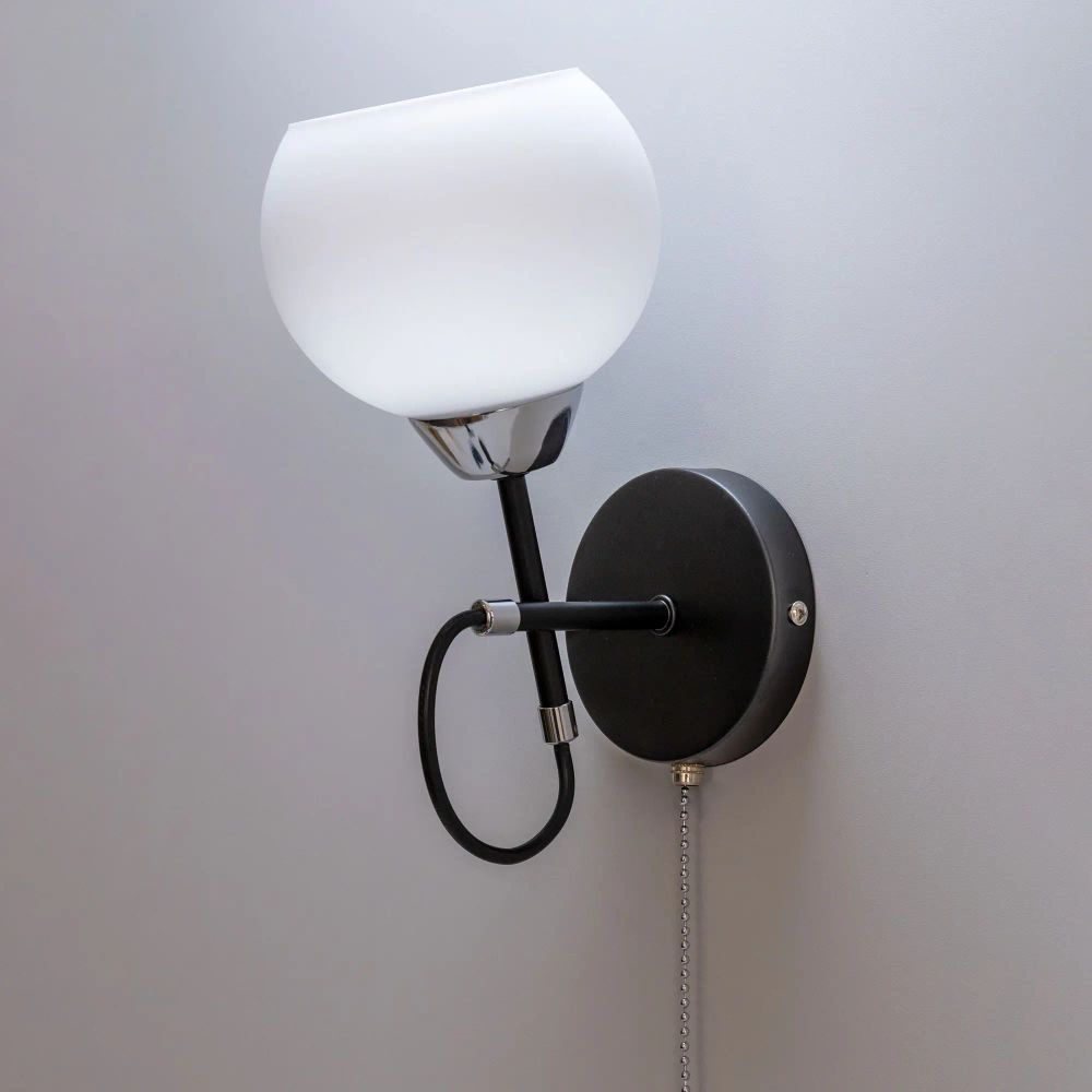 Citilux Стивен CL141411 Бра с выключателем Чёрное