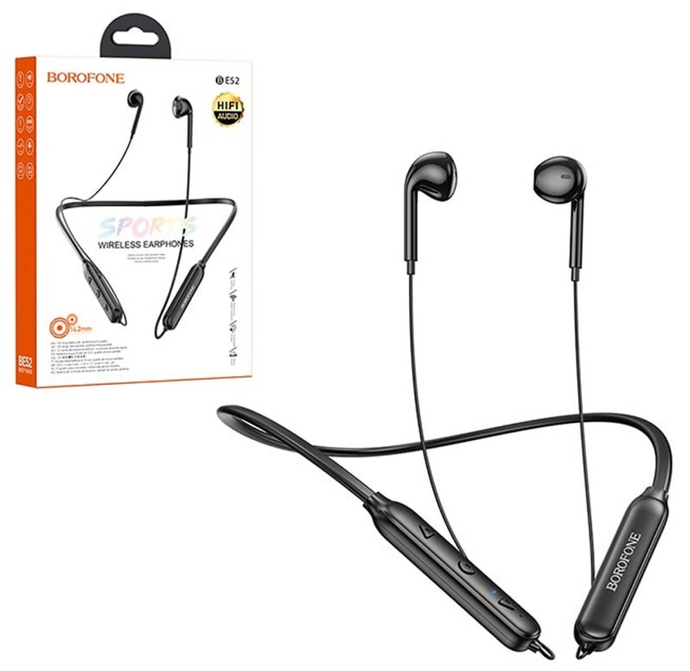 Спортивные наушники Bluetooth BOROFONE BE52 (черный)