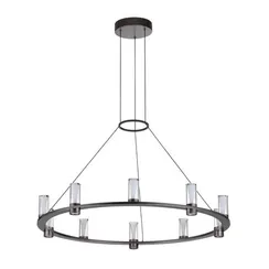 7143/70L HIGHTECH ODL26 513 светильник темный никель/акрилл/металл IP20 LED 60W 3830Лм 3000K 180° 220V DEFANCE