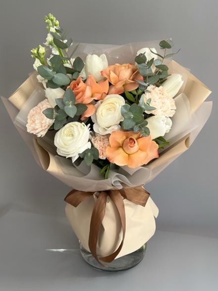 Букет «Сливочный латте»