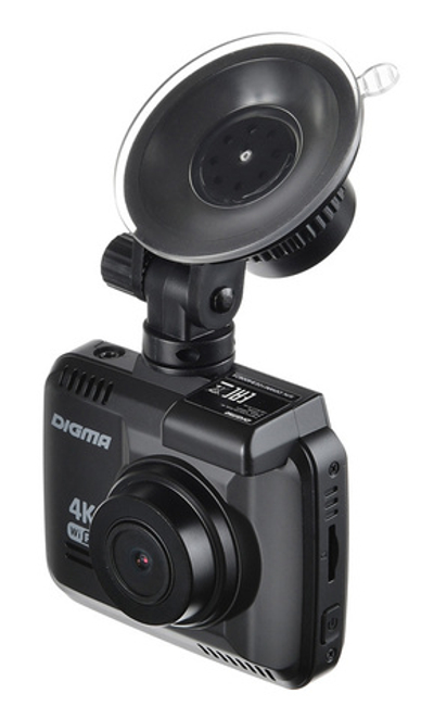 DIGMA FreeDrive 600-GW DUAL 4K, 2 камеры, GPS