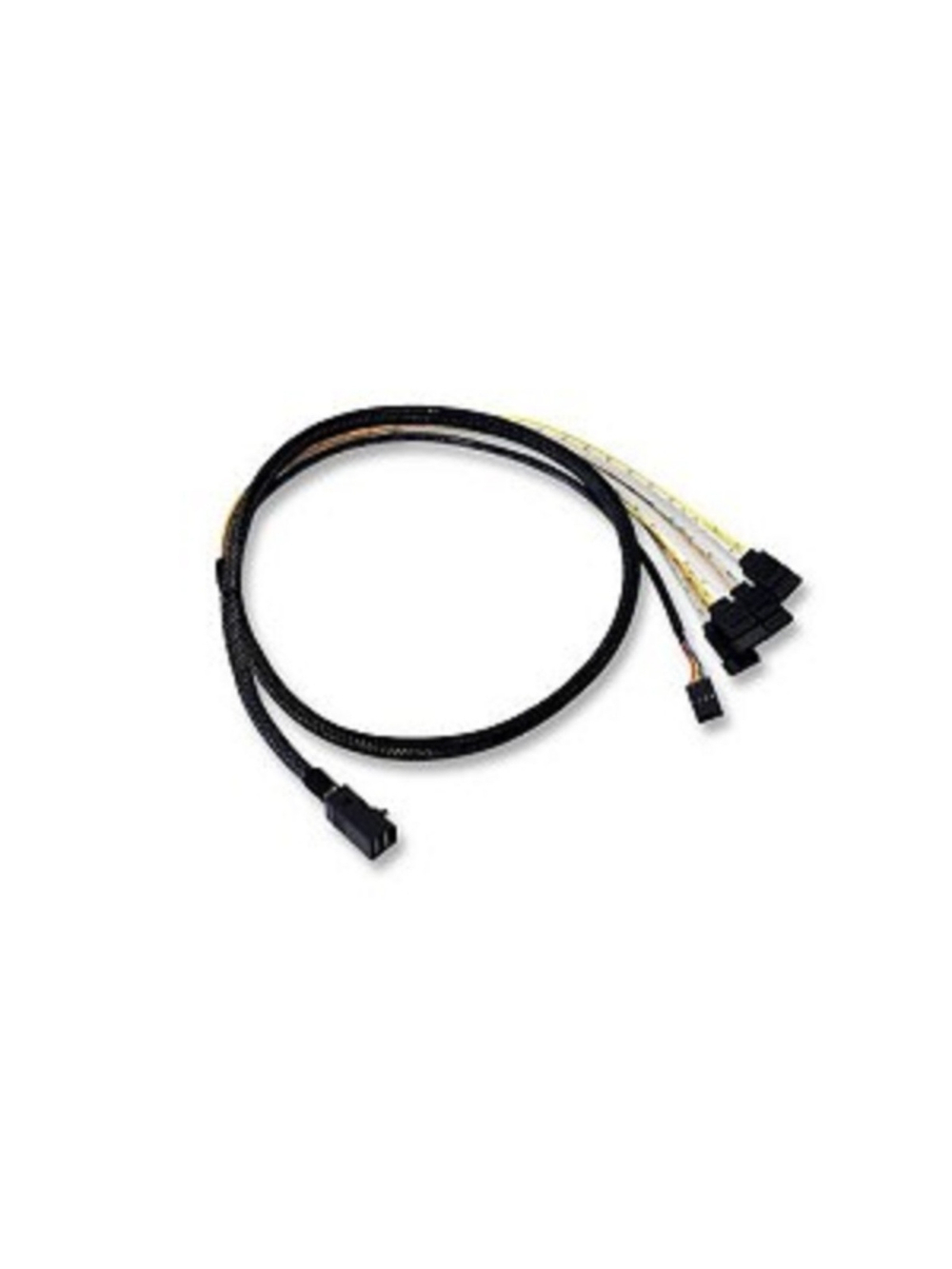 LSI LSI00411 SERVER ACC CABLE MINI-SAS HD/TO SATA DATA 1M  LSI (L5-00221-00)