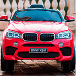 Детский электромобиль "BMW X6M" 12V,красный