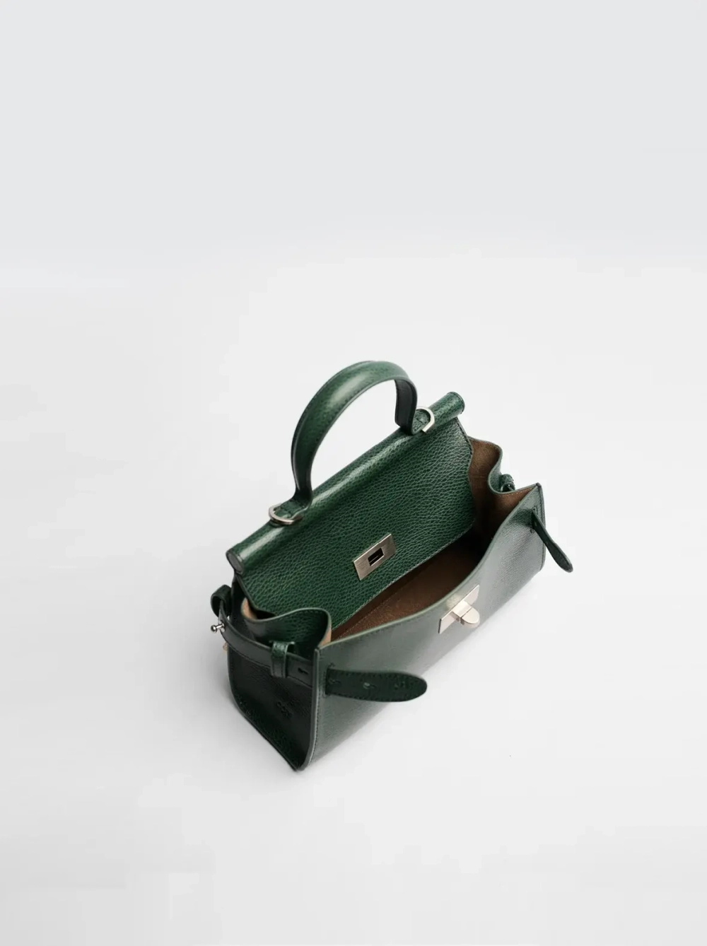 Сумка Cois Ludmi mini NICKEL Malachite