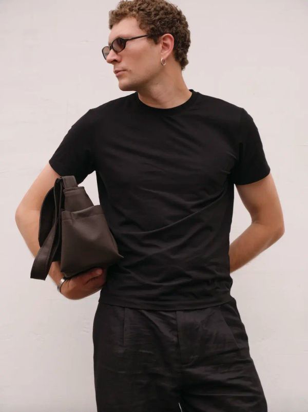 Сумка Мессенджер Span коричневая - фото 4