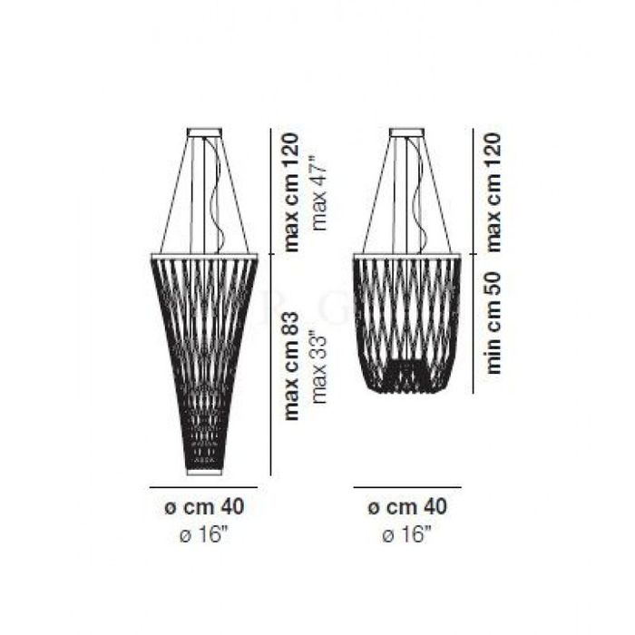 Люстра Vistosi STARNET SP UP-DOWN