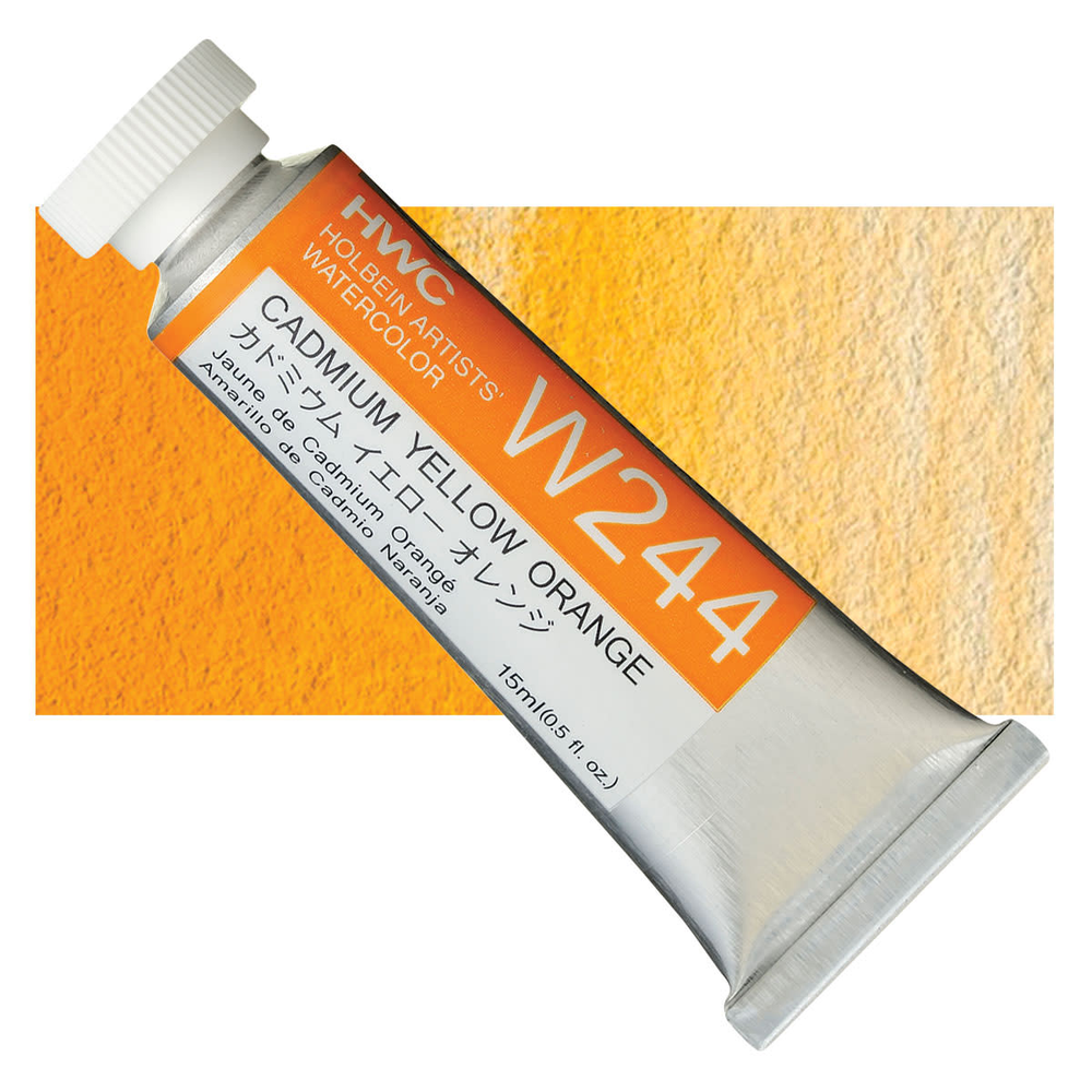 Акварель Holbein 15 мл. 244 [C] Cadmium Yellow Orange