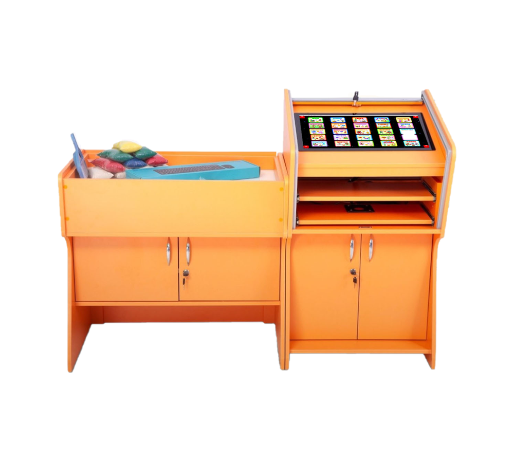 Интерактивный световой песочный комплекс с системой видеоотображения