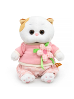 Мягкая игрушка Ли-Ли в свитшоте с цветком 20 см LB-146