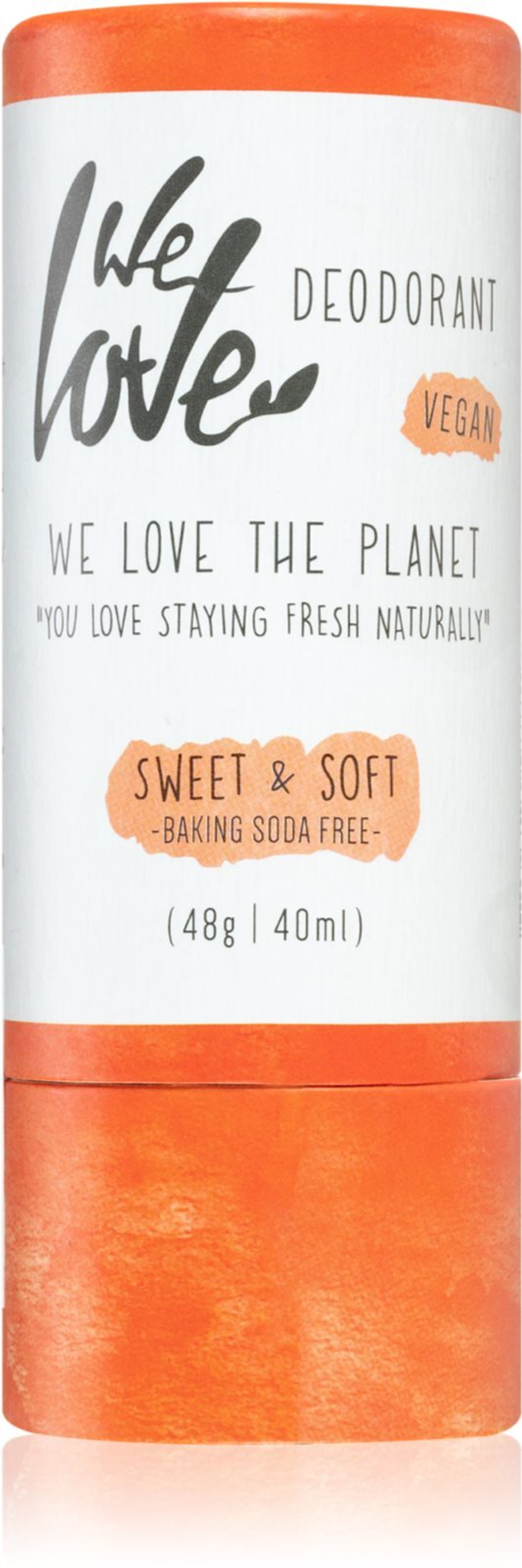 We Love The Planet You Love Staying Fresh Naturally Sweet & Soft - дезодорант-стик Натуральный /   48  g  / GTIN 8719324977173