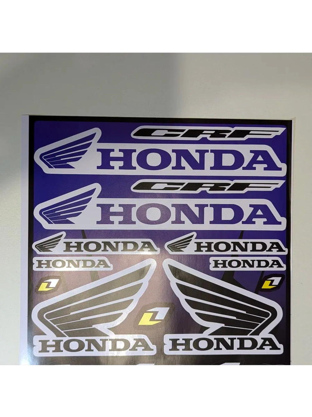 Лист наклеек для стикербомбинга мотокросс