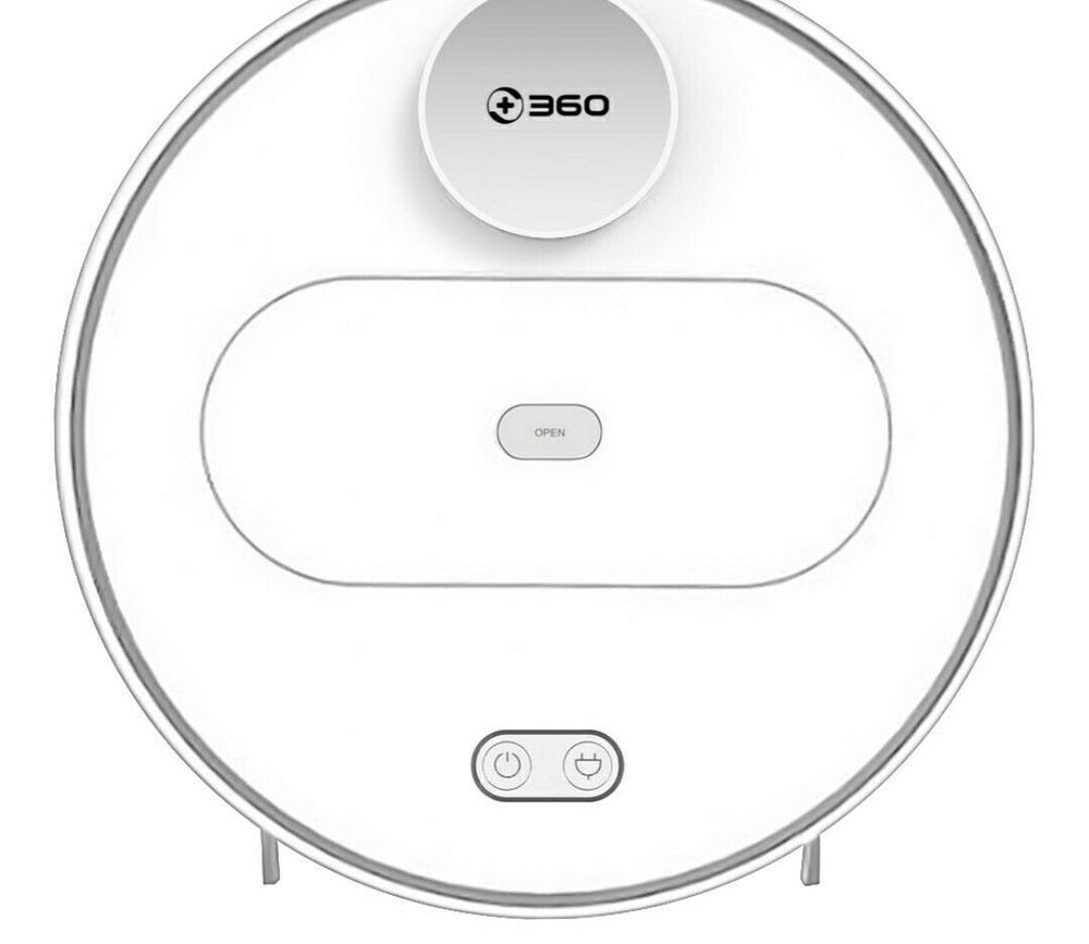 Робот-пылесос с влажной уборкой 360 Robot Vacuum Cleaner S6 White