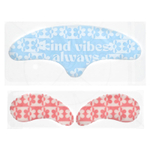 Pacifica, многоразовые маски для области глаз и бровей, 3 шт.