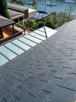 Плитка-сланец черный, натуральный скол Pharaon 200x400x5-7