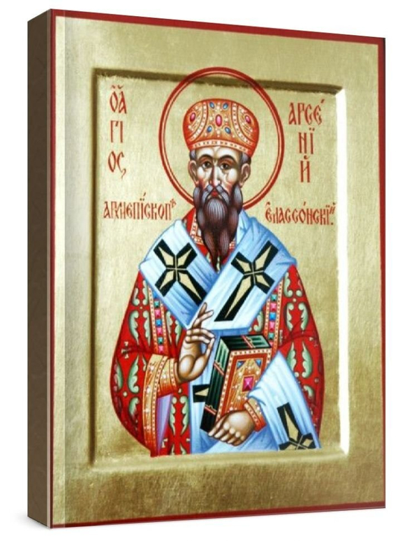 Арсений Суздальский (рукописная икона)