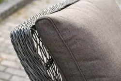 "Гранд Латте" лаунж-зона из искусственного ротанга, цвет графит