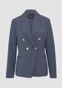 Приталенный двубортный пиджак s.Oliver Black Label