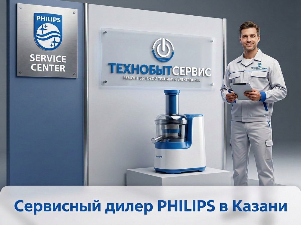 Ремонт соковыжималки Philips в Казани