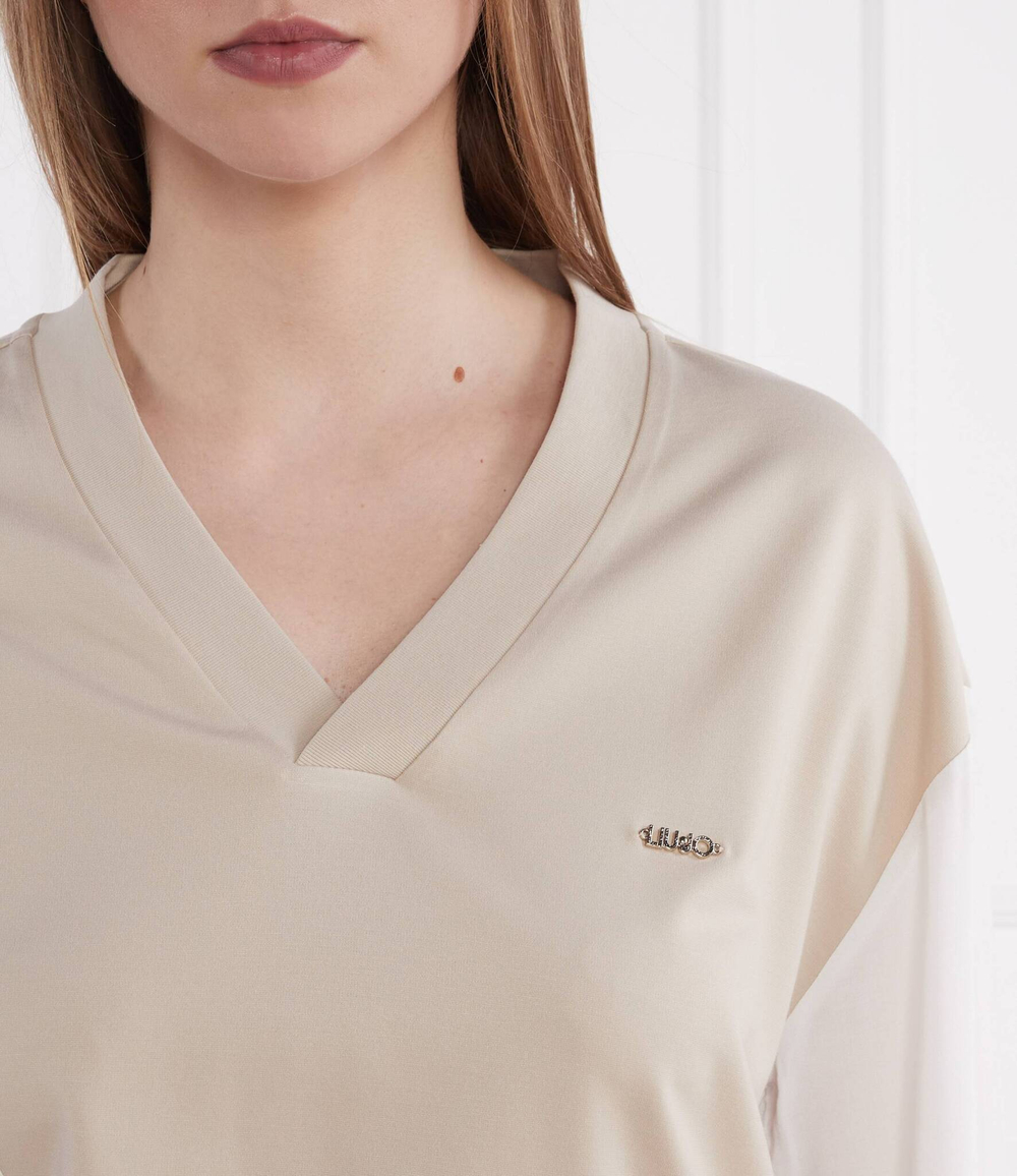 Худи Liu Jo Sport - бежевый(TA4176 J5942)