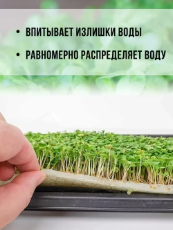 Агровата для выращивания микрозелени, 100 ШТ