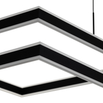 Citilux Дуэт CL719K211 LED Люстра подвесная с пультом Чёрная