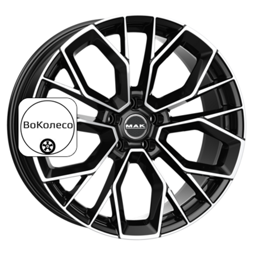 10x21/5x112 ET19 D66,45 Stilo-D Black mirror MAK