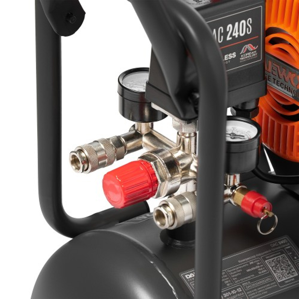 Компрессор поршневой безмасляный DAEWOO DAC 240 S DAC 240S