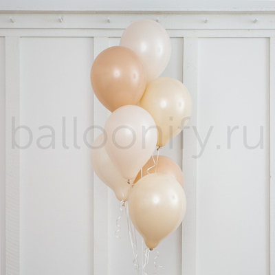 Фонтан шаров "Пастельная нежность"