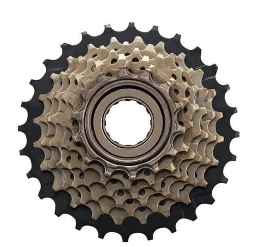 Трещотка XH-FW-07 7 скоростей, 14-28Т, сталь, чёрно-коричневая 520126 (10228020/030323/3014259, Китай)