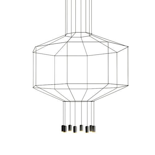 Подвесной дизайнерский светильник  Wireflow 0299 by Vibia