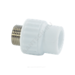 Муфта PP-R комбинированная белая Дн 20х3/4" НР VALFEX 10130120
