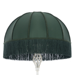 Citilux Базель CL407922T Торшер патина со столиком и зелёным абажуром