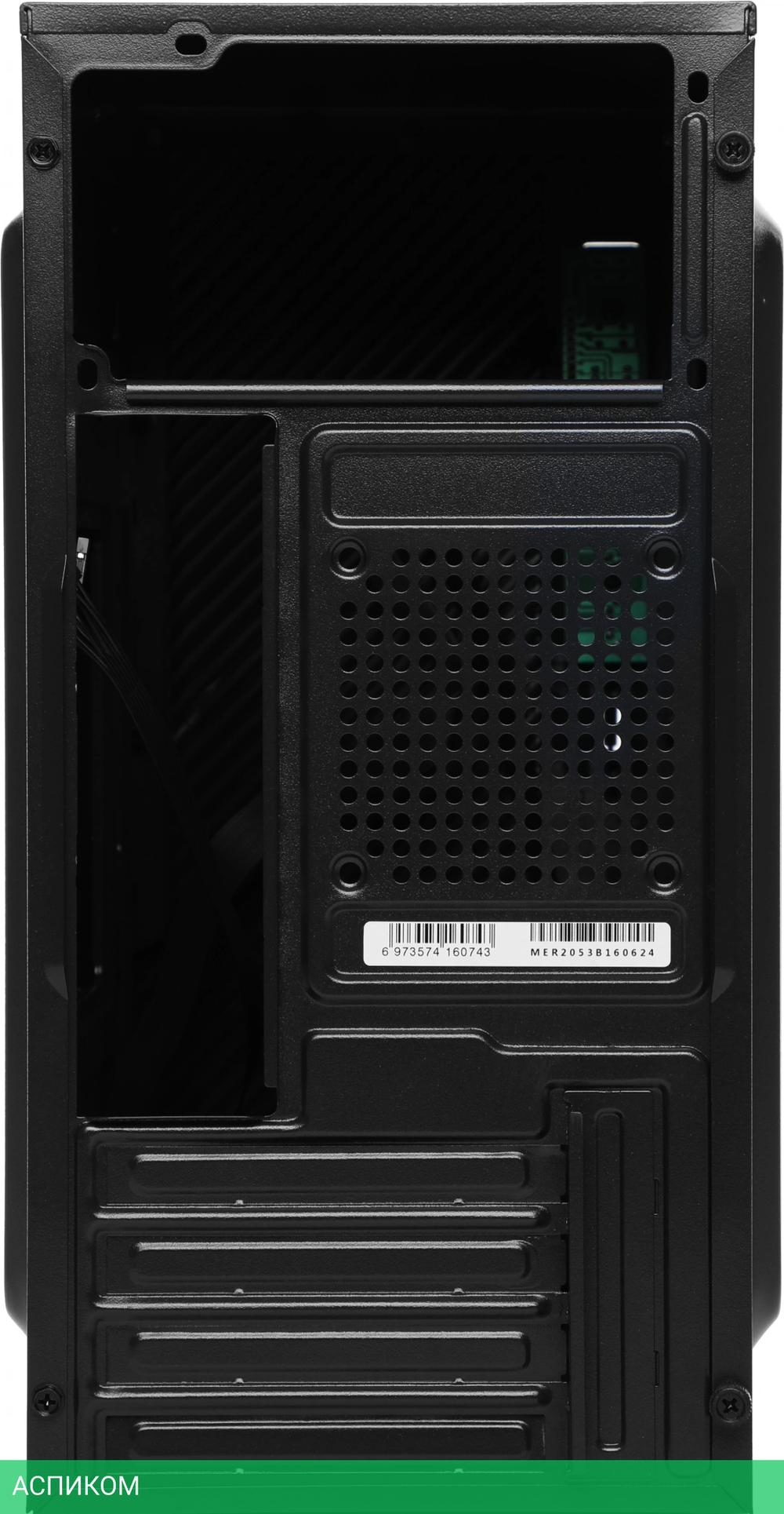 Корпус Accord Entry ACC-2053B черный без БП
