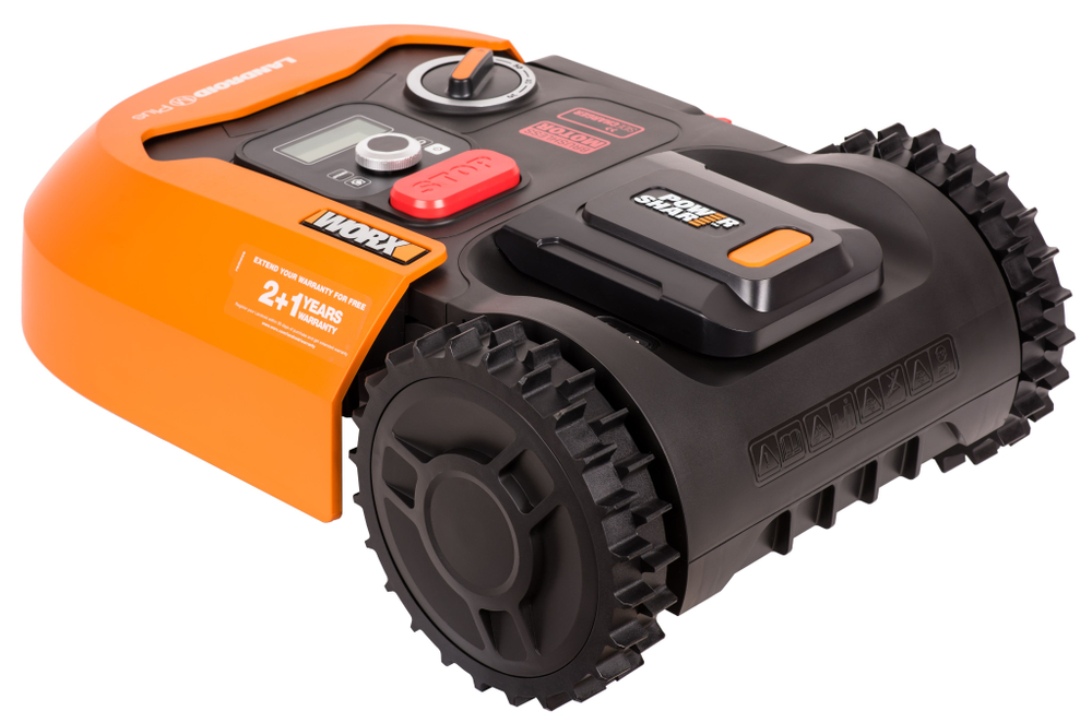 Роботизированная газонокосилка WORX WR165E Landroid M500 Plus