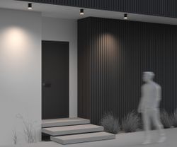 Уличный потолочный светодиодный светильник Maytoni   O499CL-L10B3K