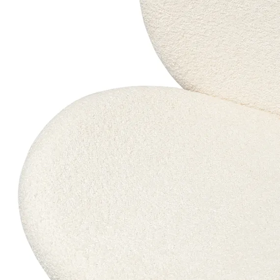 Стул Bente, молочно-белое букле