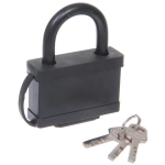 Замок навесной 70мм черный, блистер