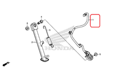 35700-MJW-J01 (35700-MJW-J00). SWITCH ASSY., SIDE STAND. Honda CBR500, CB500