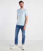 Футболка TEE CURVED BOSS GREEN - голубой(50469062)