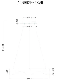 Подвесная люстра Arte Lamp