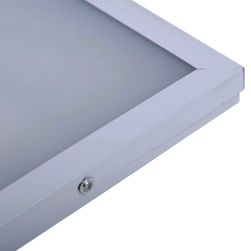 ULP-Q116 6060-36W-4000K+6500K WHITE Светильник светодиодный потолочный универсальный. Белый свет4000K-Холодный свет5000К-Дневной свет6500K. Рассеиватель матовый. Встроенный и-п. Корпус белый. ТМ Volpe