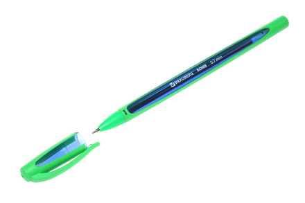 Ручка шариковая "Bomb GT Color" Brauberg синяя 0.7мм корпус ассорти прорезиненный чернила на масляной основе