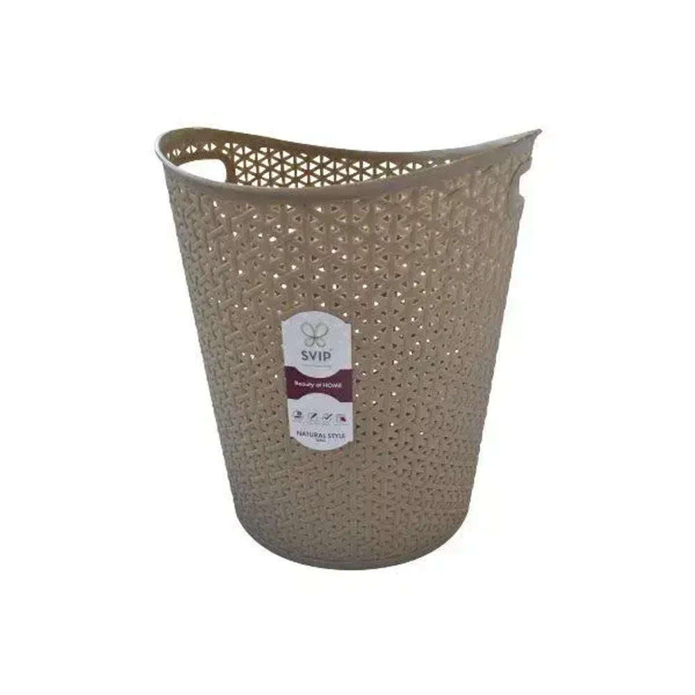 Корзина для бумаг Nature 13л кофейный (комплект 8 шт)