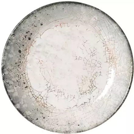 Тарелка глубокая «Валенсия Седир» фарфор 0,57л D=20см серый,бежев