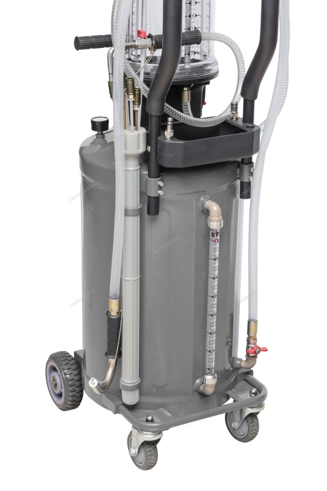 NORDBERG (2380G) Установка для сбора масла пневматическая, 80 л, серая