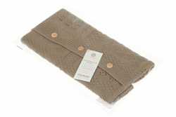 Элитная наволочка декоративная Imperio 7 темно-зеленая от Luxberry упаковка