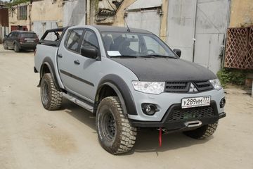Mitsubishi L200 New подвеска, бодилифт, силовой обвес.