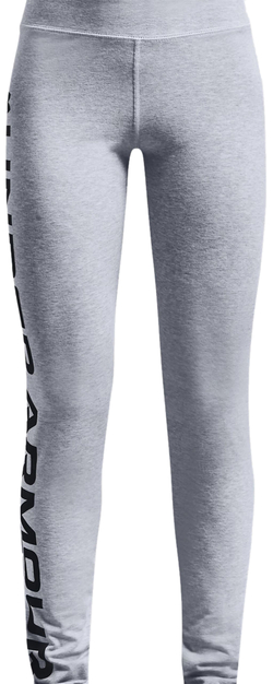 Штаны для девочки теннисные Under Armour Girls Sportstyle Branded Leggings - серый